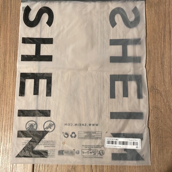 SHEIN Floral Print Ruffle Hem Shirred A-Line Dress - Picture 6 of 6